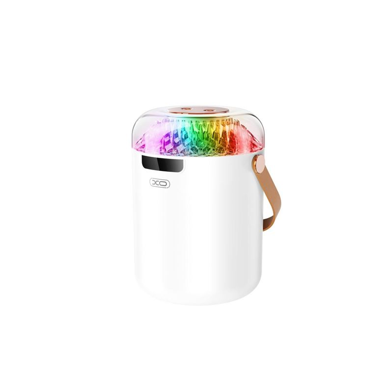 Humidificateur XO Hf13 - 5 modes de pulvérisation - Batterie 500 mAh - Capacité 1,5 L - RVB - Blanc