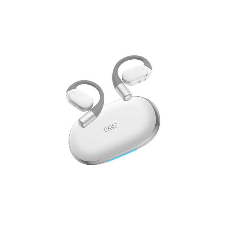 Casque XO G35 TWS - Bluetooth 5.4 - Supra-auriculaire - Réduction du bruit ENC - Blanc