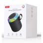 Enceinte Bluetooth XO F67 - LED RGB - Noir