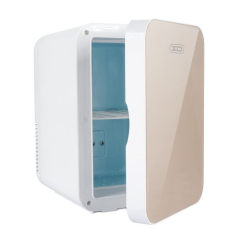 Mini-réfrigérateur XO CZ002 - Capacité de 5,5 litres - Faible bruit - Câble 12/220 V inclus - Couleur beige - Couleur beige
