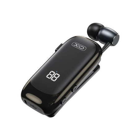 Casque Bluetooth 5.4 XO BE51 avec micro-cravate - Réduction du bruit ENC - Noir