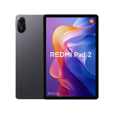 Tablette Xiaomi Redmi Pad 2 4G 11" 2,5K 90 Hz - 8 Go/256 Go - Wi-Fi + 4G - Bluetooth - Appareil photo 8 Mpx - Batterie 9000 mAh
