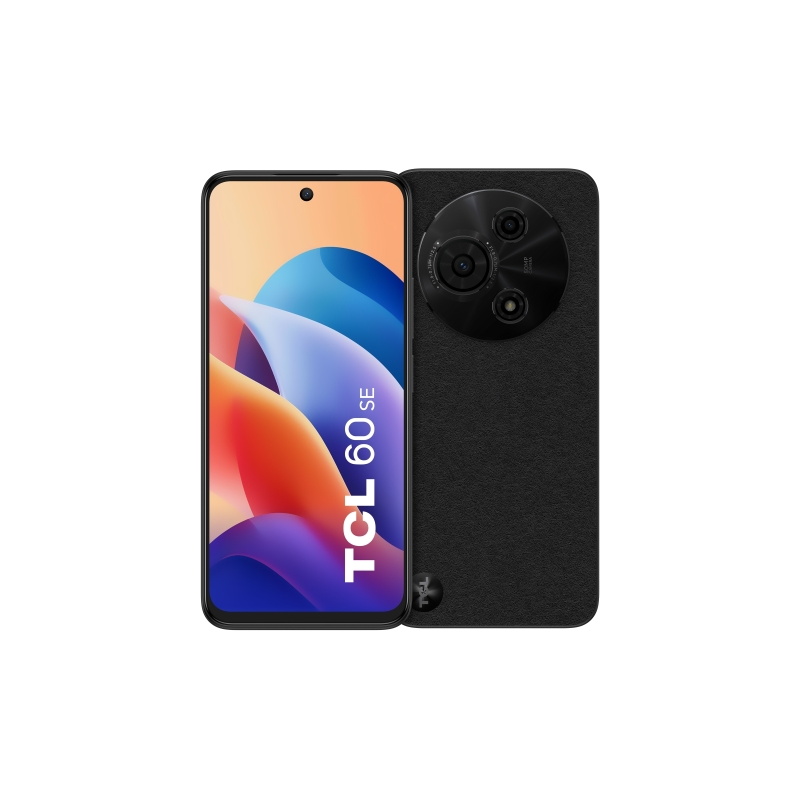 Smartphone TCL 60SE 6,67" - 8 Go - 512 Go - Appareil photo 50 Mpx - Batterie 5200 mAh - Noir