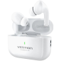 Casque Bluetooth 5.4 Vention Echo Lite E11 avec étui de chargement - True Wireless - Autonomie 6 h - Blanc