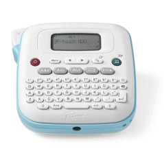 Étiqueteuse électronique de bureau portable Brother PT-N20 - Écran LCD - 3 polices, 15 cadres et 250 symboles - Largeur du