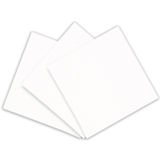 Daler Rowney Simply Mini Canvas Pack de 3 - 250 g - 6,6 x 6,6 cm - Blanc