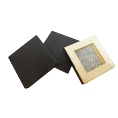 Daler Rowney Simply Pack de 16 mini toiles - Carré - 6,35 x 6,35 cm - Noir