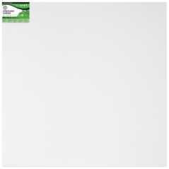 Toile tendue Daler Rowney - 80 x 120 cm - Triple apprêt - Grain moyen - 100 % coton sans acide - 250 g - Blanc