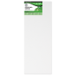 Toile tendue Daler Rowney - 30 x 80 cm - Triple apprêt - Grain moyen - 100 % coton sans acide - 250 g - Blanc