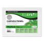 Toile cartonnée Daler Rowney Simply - 250 g - 18 x 24 cm - Triple apprêt - Grain moyen - 100 % coton sans acide - 250 g - Blanc