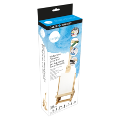 Coffret créatif Daler Rowney Simply 38 pièces - Aquarelle - Chevalet - Couleurs assorties