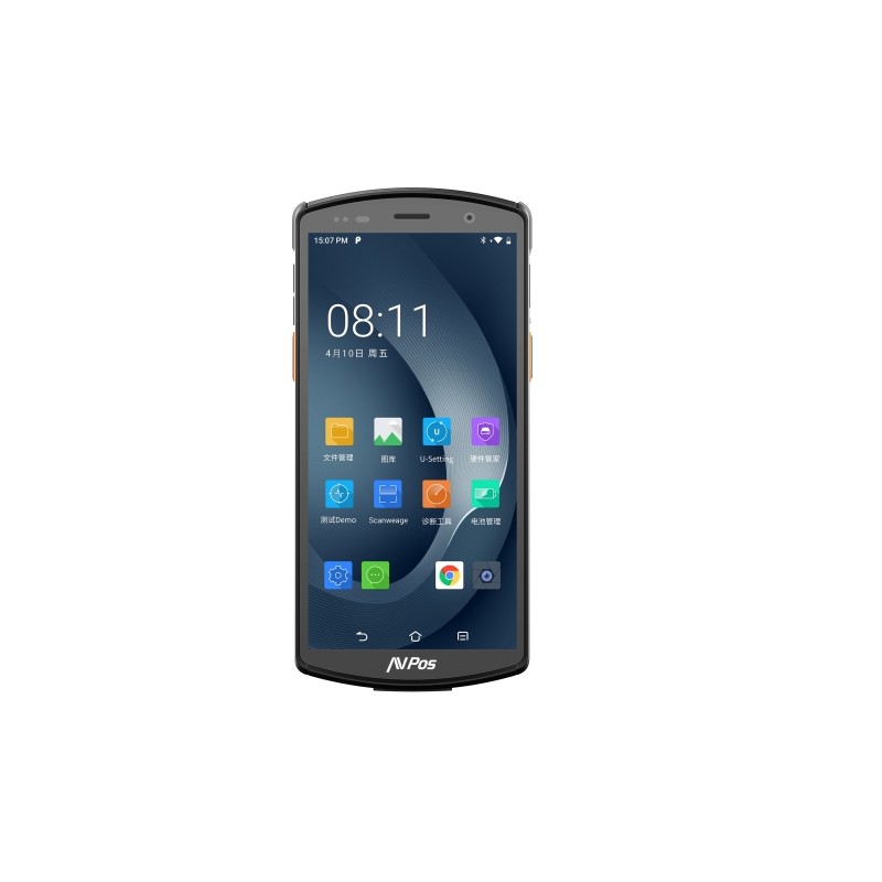 AVPos PDA Capturer DC80 5,7" OctaCore - 8 Go - 128 Go - WIFI BT NFC 4G - 4300 mAh - Scanner de codes-barres 2D