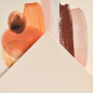 Bloc de 30 feuilles collées Canson Graduate Mix Media A4 - 220 g - Grain fin - Couleur ocre