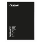 Cahier Canson Graduate Dessin et Croquis agrafé 20 feuilles A6 - 140 g - Grain fin - Blanc