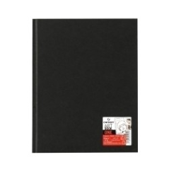 Cahier Canson Sketch One 98 feuilles - 21,6 x 27,9 cm - 100 g - Grain fin - Blanc
