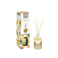 Désodorisant Prady Oriental Journey Mikado - Flacon en verre de 100 ml et bâtonnets diffuseurs