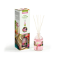 Désodorisant Mikado Jardin des Fées Prady - Flacon en verre de 100 ml et bâtonnets diffuseurs