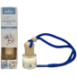 Désodorisant pour voiture Prady Cotton - Flacon en verre de 6 ml et cordon pour rétroviseur