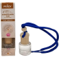 Désodorisant pour voiture Prady Deep Serenity - Flacon en verre de 6 ml et cordon pour rétroviseur
