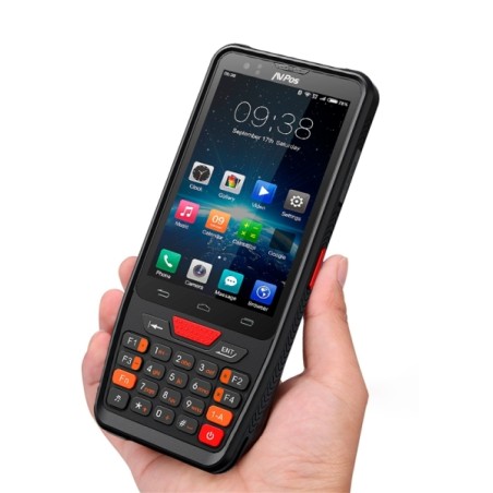 AVPos PDA Capturer DC45 4" OctaCore - 4 Go - 64 Go - WIFI BT NFC 4G - 3500mAh - Scanner de codes-barres 2D