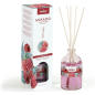 Diffuseur de roseaux Prady Framboise - Flacon en verre de 100 ml et diffuseurs de roseaux