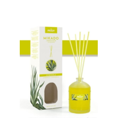 Diffuseur de roseaux à la citronnelle Prady - Flacon en verre de 100 ml et diffuseurs de roseaux