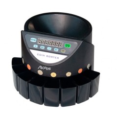 compteur trieur pièces noir AVPos