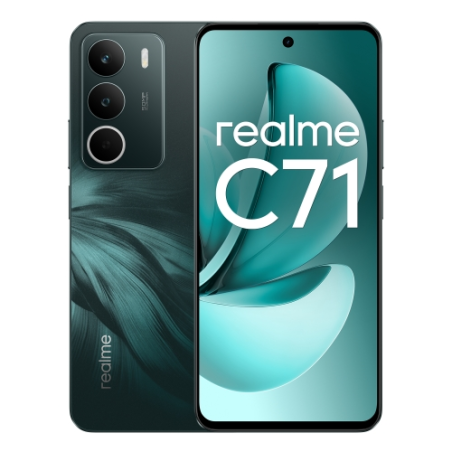 Smartphone Realme C71, écran 6,67 pouces, 8 Go, 256 Go, appareil photo 50 Mpx, batterie 6 000 mAh, charge rapide 45 W, couleur
