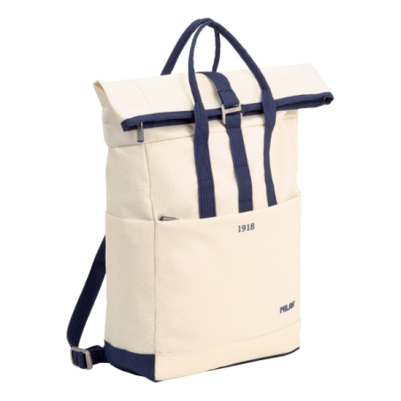 Sac à dos urbain Milan Collection 430 10 L - Fermeture par enroulement - 2 poches latérales - Poche arrière rembourrée - Anses
