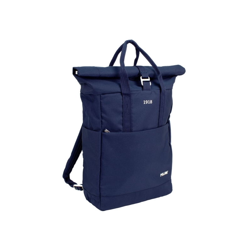 Sac à dos urbain Milan Collection 430 10 L - Fermeture par enroulement - 2 poches latérales - Poche arrière rembourrée - Anses
