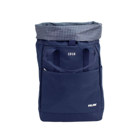 Sac à dos urbain Milan Collection 430 10 L - Fermeture par enroulement - 2 poches latérales - Poche arrière rembourrée - Anses