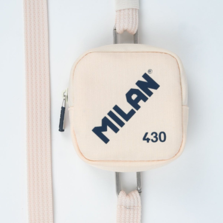 Portefeuille Milan Collection 430 Petit Modèle - Dimensions 10,3 x 10 x 2,5 cm - Fermeture éclair - Mousqueton en aluminium