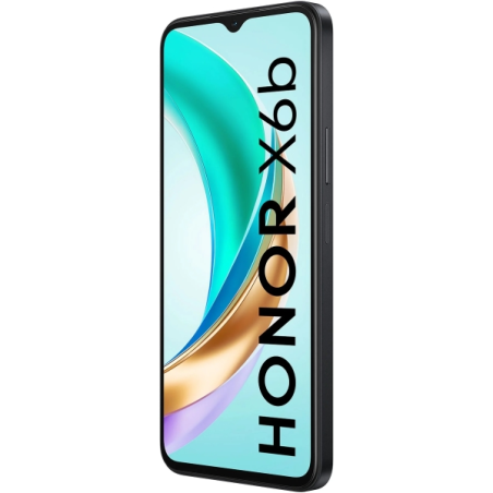 Smartphone Honor X6b (écran 6,56") - 4+4 Go - 128 Go - Appareil photo principal 50 Mpx - Batterie 5200 mAh - Charge 35 W - Noir