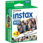 Fujifilm Instax Film Wide Pack de 2 x 10 films photo instantanés - Format d'impression (taille d'image 99 x 62 mm)