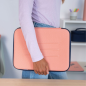 Housse semi-rigide Milan Collection 430 pour ordinateur portable jusqu'à 14 pouces - Doublure en velours - Poche intérieure