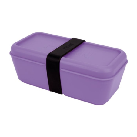 Lunch Box Rectangulaire Milan Sunset 0,75 L - Compatible Micro-ondes, Lave-Vaisselle et Congélateur - Sans BPA - Séparateur
