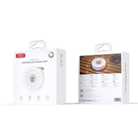 Guirlande LED XO YH13 10 m + lanterne de camping 360° - Couleur blanche