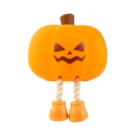 Veilleuse citrouille d'Halloween XO OZ08 - Toucher doux - Minuterie 30 minutes - Batterie 500 mAh