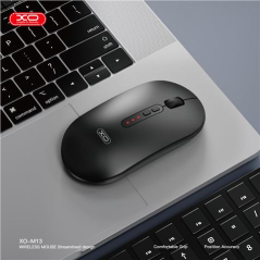 Souris sans fil XO M13 - Bluetooth et RF 2,4 GHz - 1600 DPI - Couleur noire