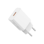 Chargeur mural XO L127TC 18 W - USB-A - Câble USB-A vers USB-C 1 m - Blanc