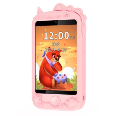 Smartphone XO H160, écran 2,8 pouces, localisateur, GPS, Wi-Fi, caméra avant et arrière, coque anti-chute, rose