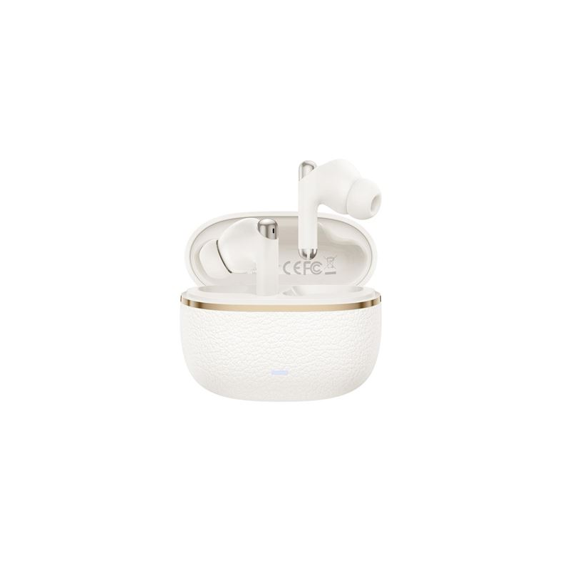 Casque Bluetooth 5.4 XO G33 - TWS - Réduction du bruit ENC+ANC - Coque texturée - Contrôle tactile - Blanc