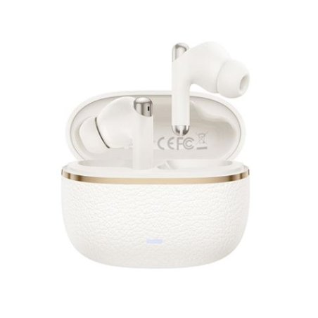 Casque Bluetooth 5.4 XO G33 - TWS - Réduction du bruit ENC+ANC - Coque texturée - Contrôle tactile - Blanc