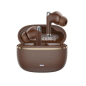 Casque Bluetooth 5.4 XO G33 - TWS - Réduction du bruit ENC+ANC - Coque texturée - Contrôle tactile - Marron