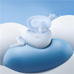 Casque Bluetooth 5.3 XO G26 - TWS - Réduction du bruit ENC+ANC - Bleu