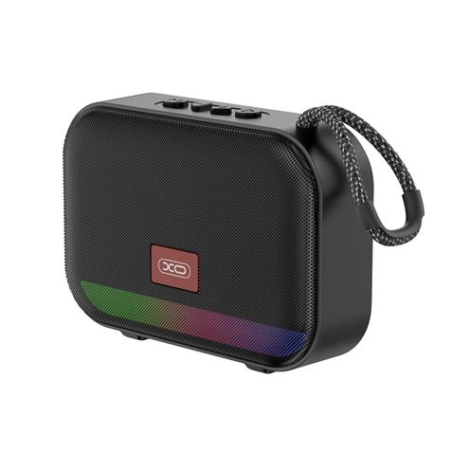 Enceinte Bluetooth XO F66 - 5 W - USB et MicroSD - RGB - Noir