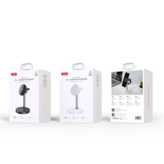 Chargeur sans fil magnétique rapide XO CX038 - 15 W - Support magnétique - Blanc