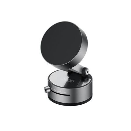 Support magnétique voiture XO C170 pour smartphones - Fixation sous vide - Rotation à 360° - Bouton de déverrouillage - Anneau