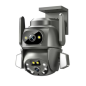 Caméra de surveillance Wi-Fi XO CR04 - Full HD - Détection de mouvement - Vision nocturne - Audio bidirectionnel - Noir