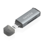 Lecteur de cartes Aisens USB-C 3.1 Gen1 – Compatible SD, Micro SD, MMC, RS-MMC, Micro MMC – Gris